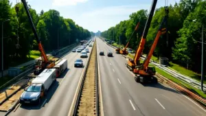 Harmonogram prac remontowych na głównych arteriach komunikacyjnych